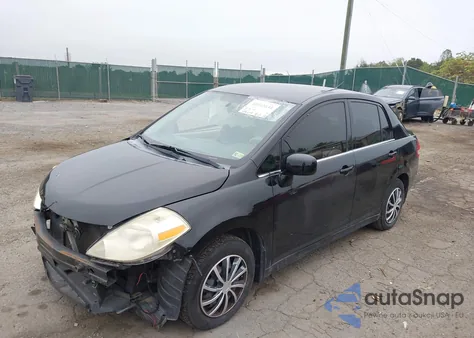 2008 Nissan Versa 1.8S из США, поврежденный, VIN 3N1BC11E38L384308